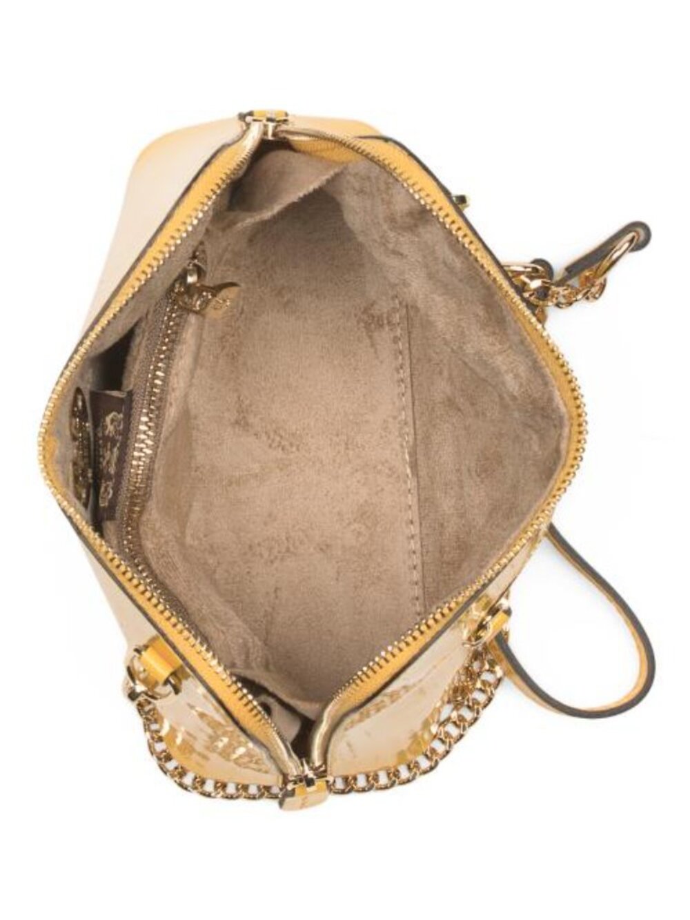 PRATESI Made In Italy Leather Radica Dome Crossbody - Picture 3 of 5